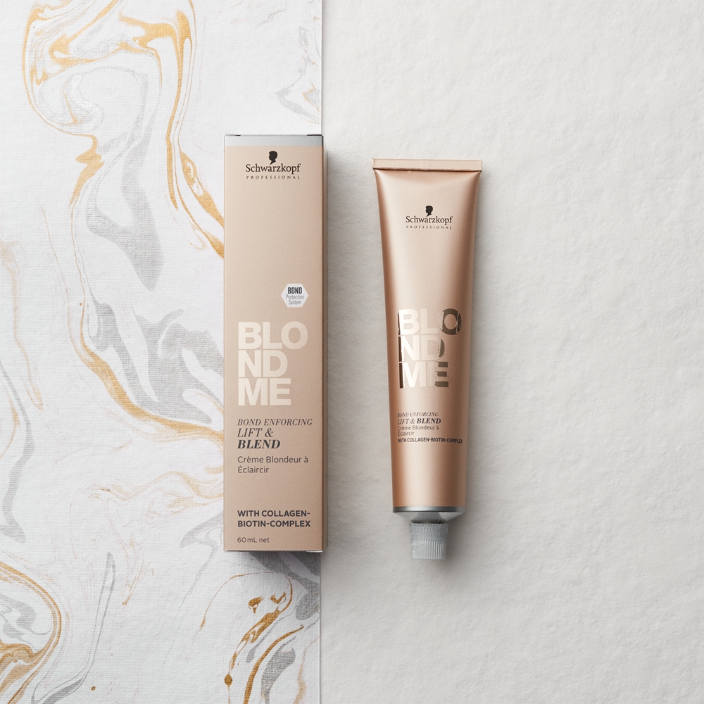 Крем-осветлитель для волос Schwarzkopf Professional Blondme Lift Blend, оттенки блонд, 60 мл, оттенок Ice — фото 3