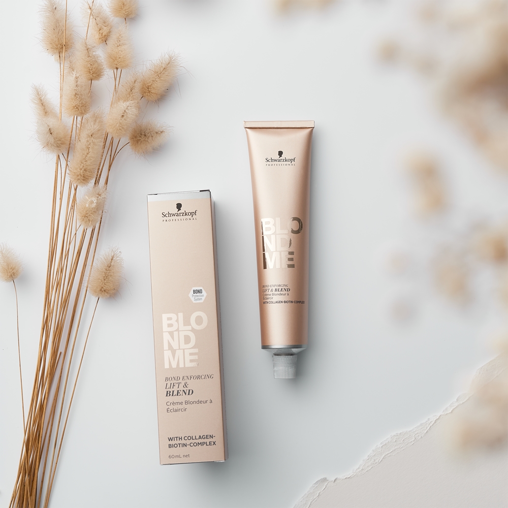 Крем-осветлитель для волос Schwarzkopf Professional Blondme Lift Blend, оттенки блонд, 60 мл, оттенок Sand — фото 3