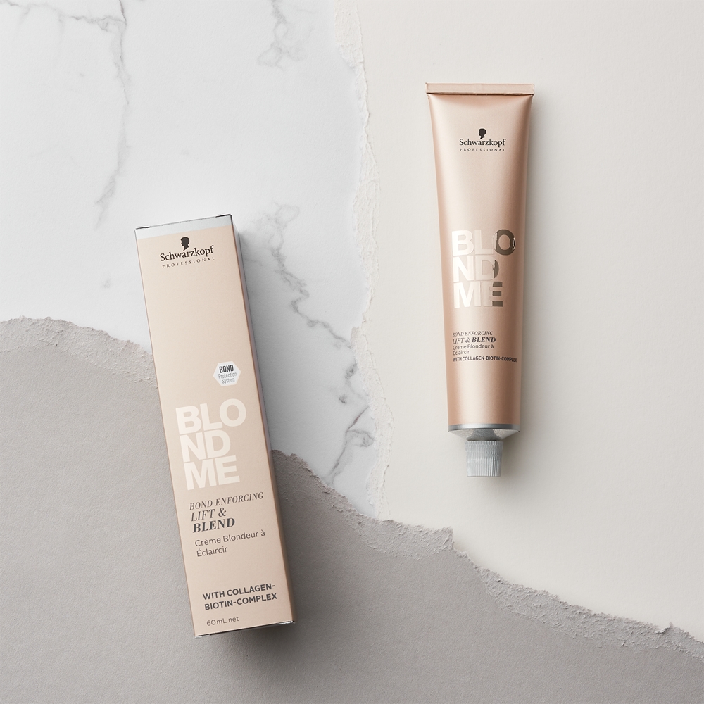 Крем-осветлитель для волос Schwarzkopf Professional Blondme Lift Blend, оттенки блонд, 60 мл, оттенок Ice-Irisé — фото 3