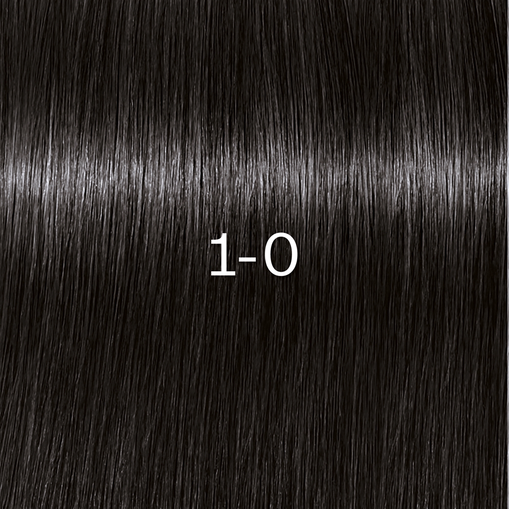 Стойкая крем-краска для волос Schwarzkopf Professional IGORA ZERO AMM, натуральный эффект, 60 мл, оттенок 1-0 — фото 2