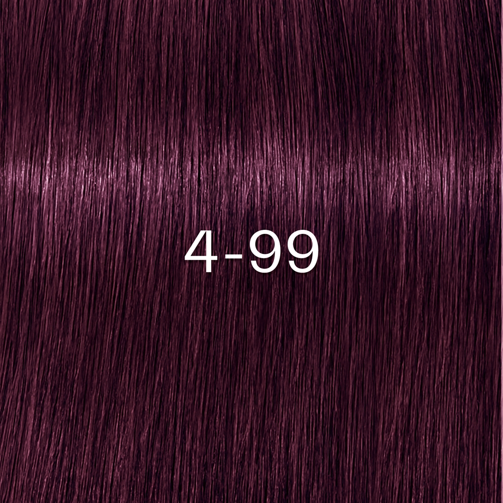 Стойкая крем-краска для волос Schwarzkopf Professional IGORA ZERO AMM, натуральный эффект, 60 мл, оттенок 4-99 — фото 2