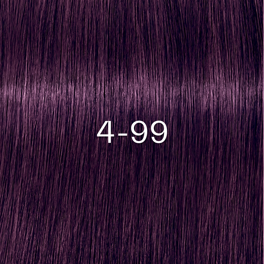 Стойкая крем-краска для волос Schwarzkopf Professional IGORA ZERO AMM, натуральный эффект, 60 мл, оттенок 4-99 — фото 7