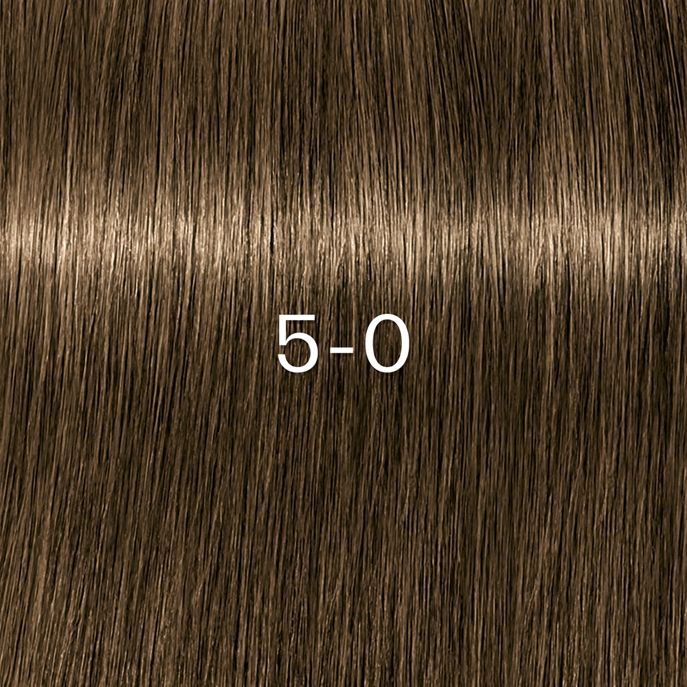 Стойкая крем-краска для волос Schwarzkopf Professional IGORA ZERO AMM, натуральный эффект, 60 мл, оттенок 5-0 — фото 2