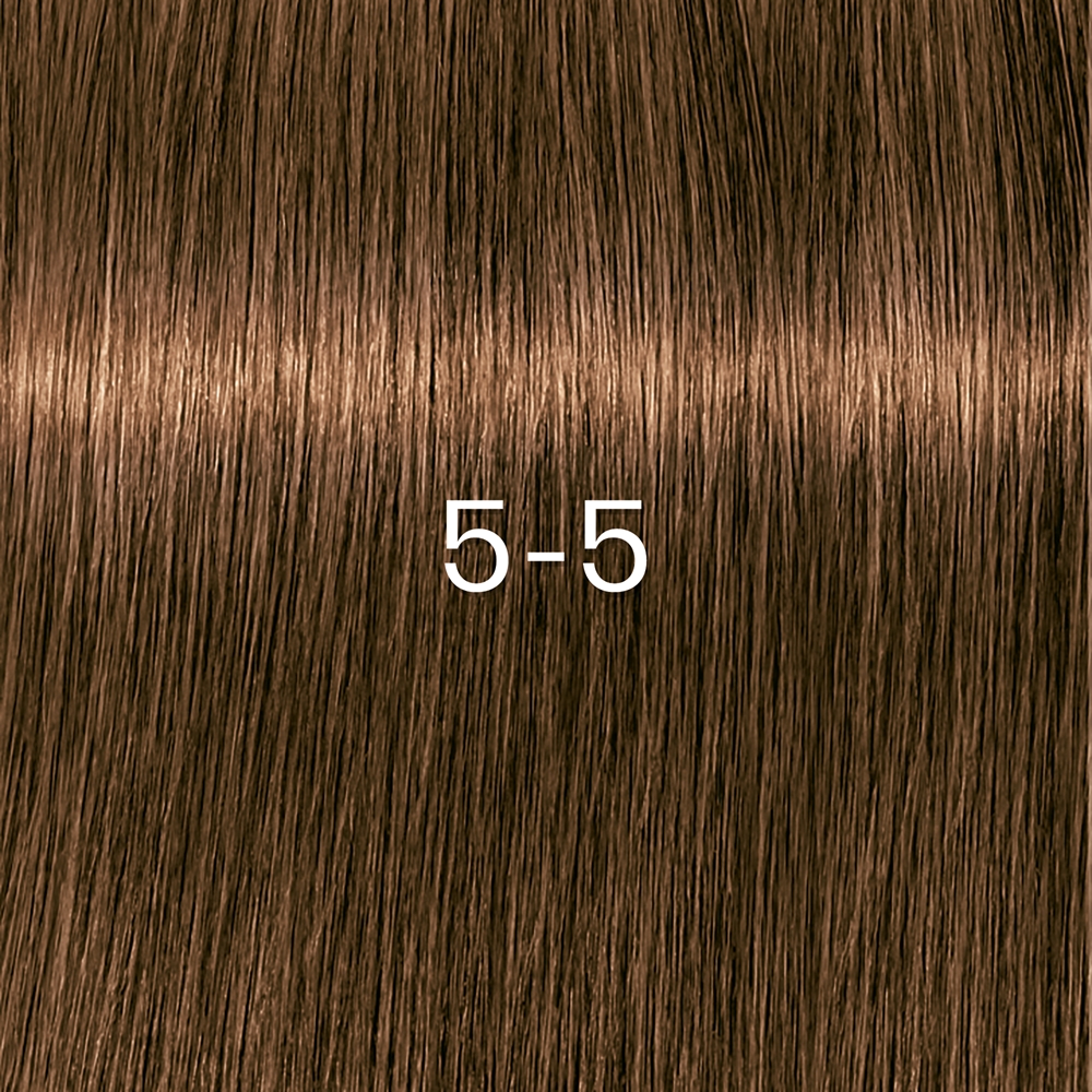 Стойкая крем-краска для волос Schwarzkopf Professional IGORA ZERO AMM, натуральный эффект, 60 мл, оттенок 5-5 — фото 2
