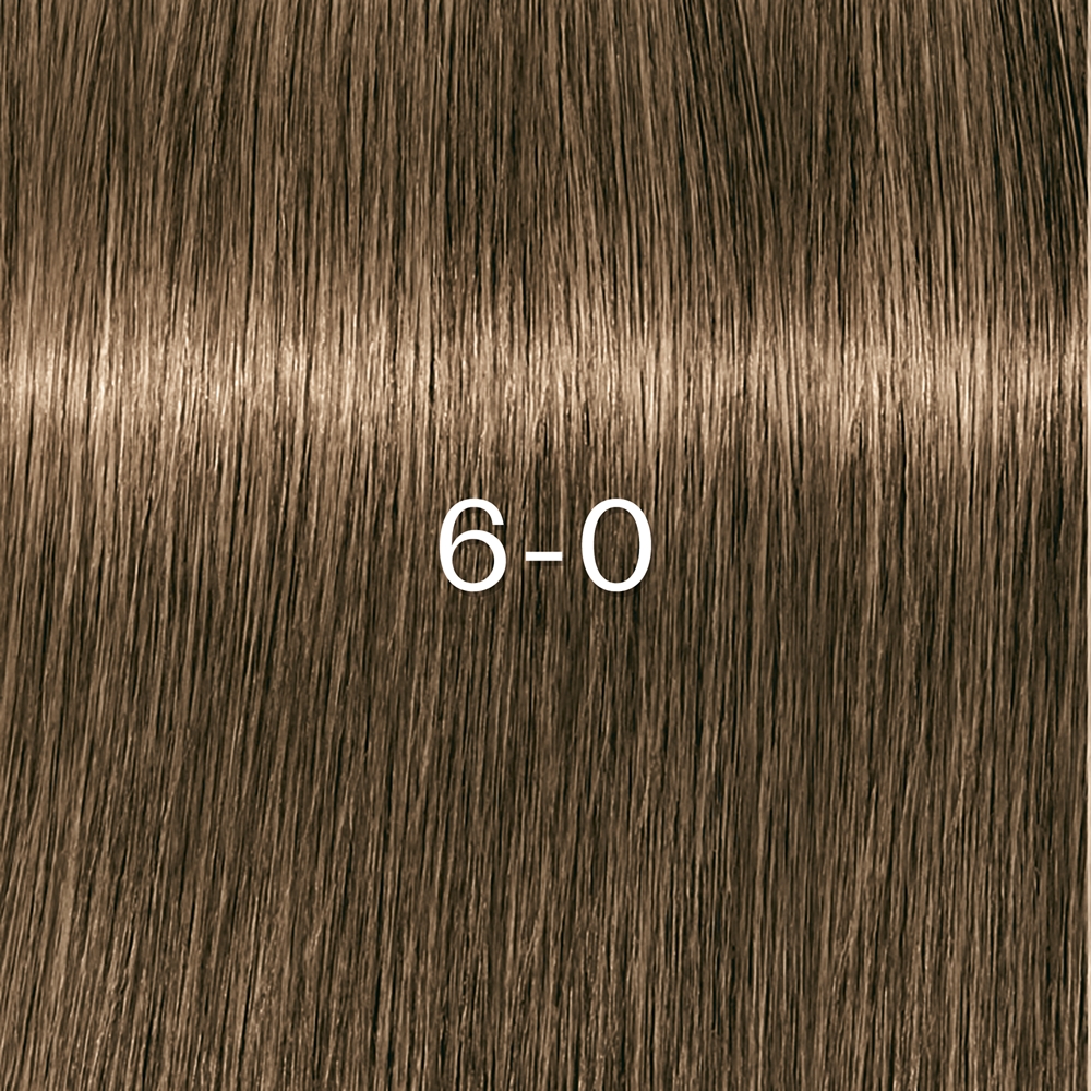 Стойкая крем-краска для волос Schwarzkopf Professional IGORA ZERO AMM, натуральный эффект, 60 мл, оттенок 6-0 — фото 2