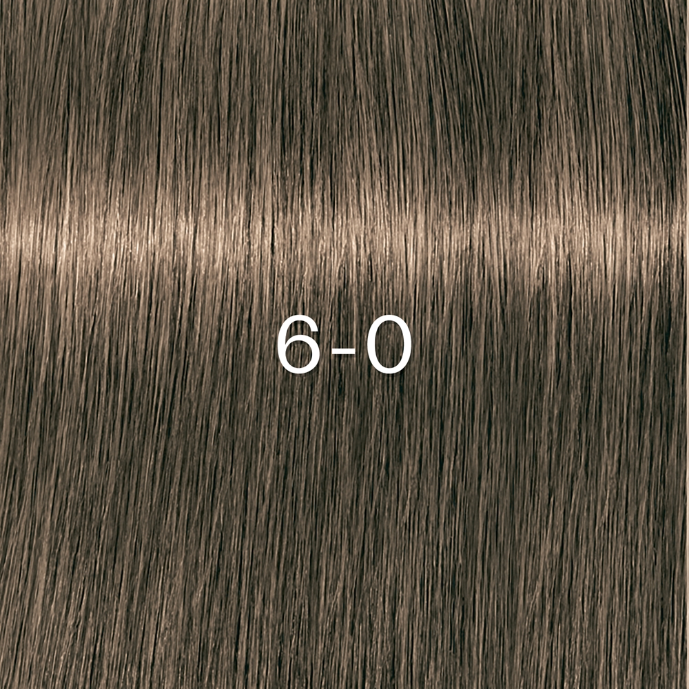 Стойкая крем-краска для волос Schwarzkopf Professional IGORA ZERO AMM, натуральный эффект, 60 мл, оттенок 6-0 — фото 7