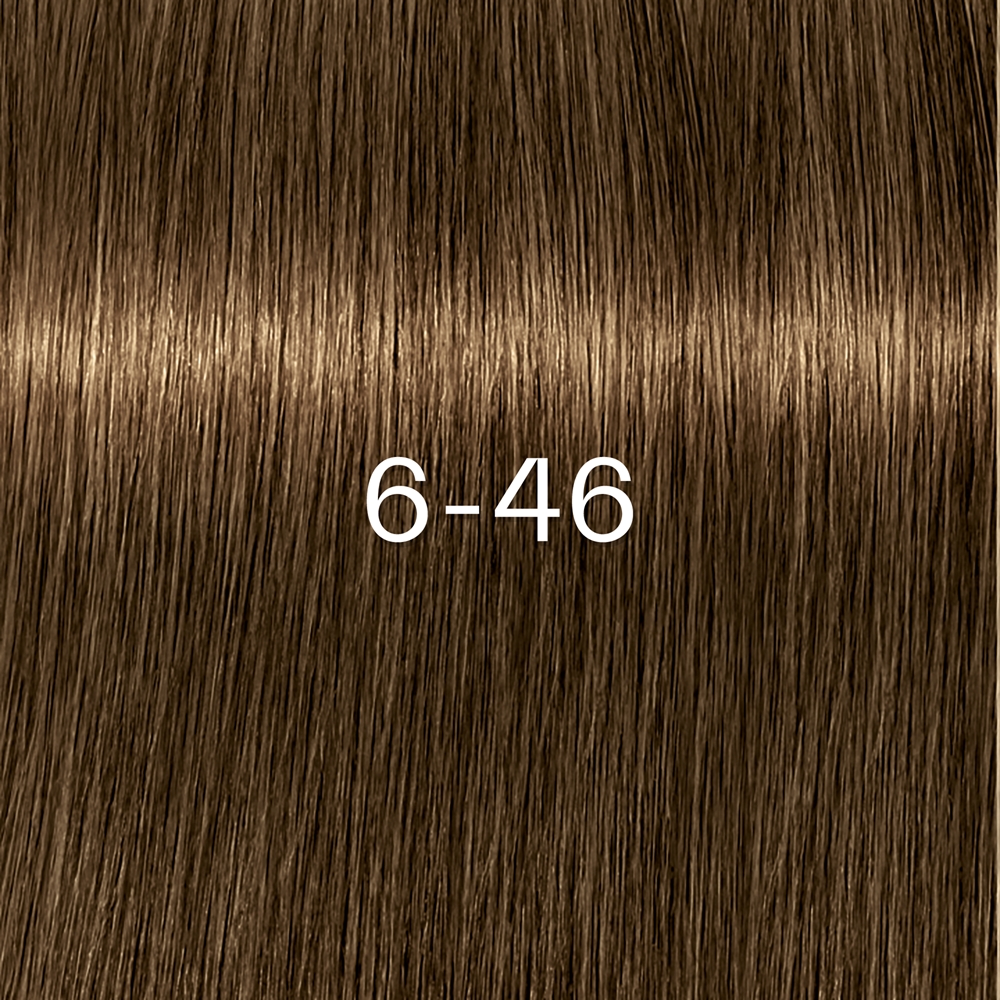 Стойкая крем-краска для волос Schwarzkopf Professional IGORA ZERO AMM, натуральный эффект, 60 мл, оттенок 6-46 — фото 2