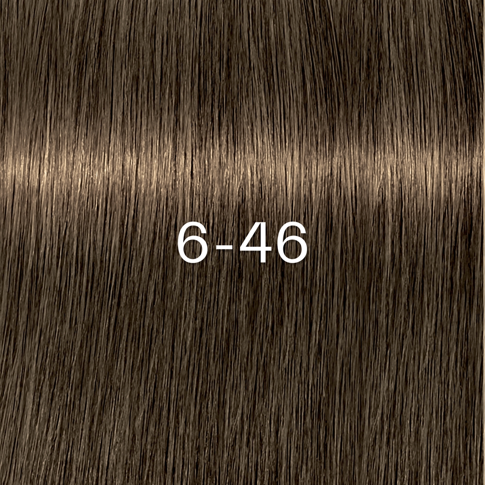 Стойкая крем-краска для волос Schwarzkopf Professional IGORA ZERO AMM, натуральный эффект, 60 мл, оттенок 6-46 — фото 7