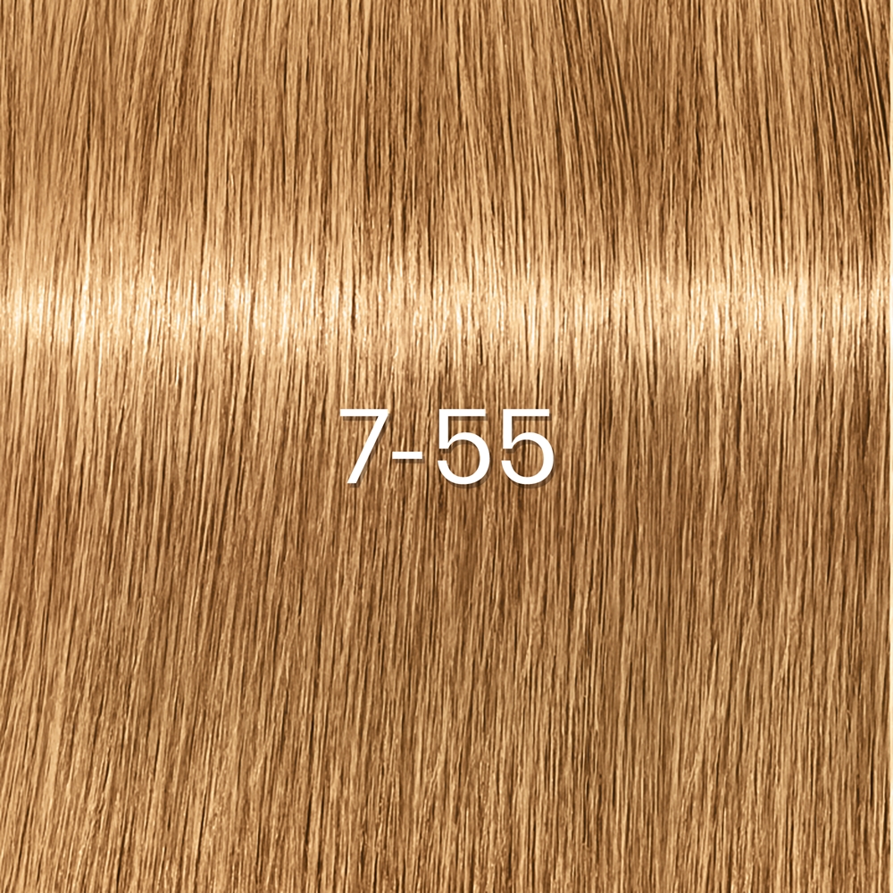 Стойкая крем-краска для волос Schwarzkopf Professional IGORA ZERO AMM, натуральный эффект, 60 мл, оттенок 7-55 — фото 2
