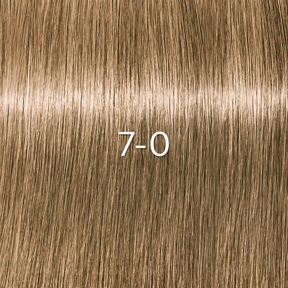 Стойкая крем-краска для волос Schwarzkopf Professional IGORA ZERO AMM, натуральный эффект, 60 мл, оттенок 7-0 — фото 2