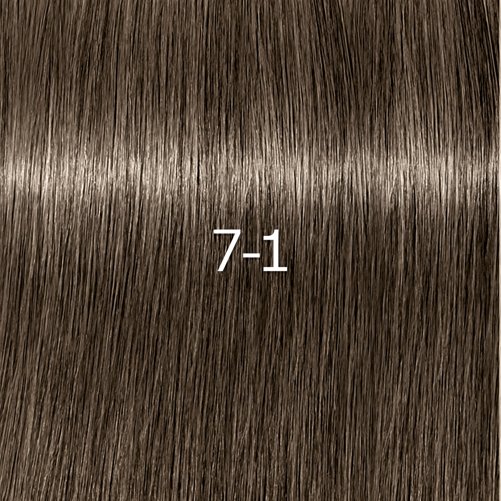 Стойкая крем-краска для волос Schwarzkopf Professional IGORA ZERO AMM, натуральный эффект, 60 мл, оттенок 7-1 — фото 2