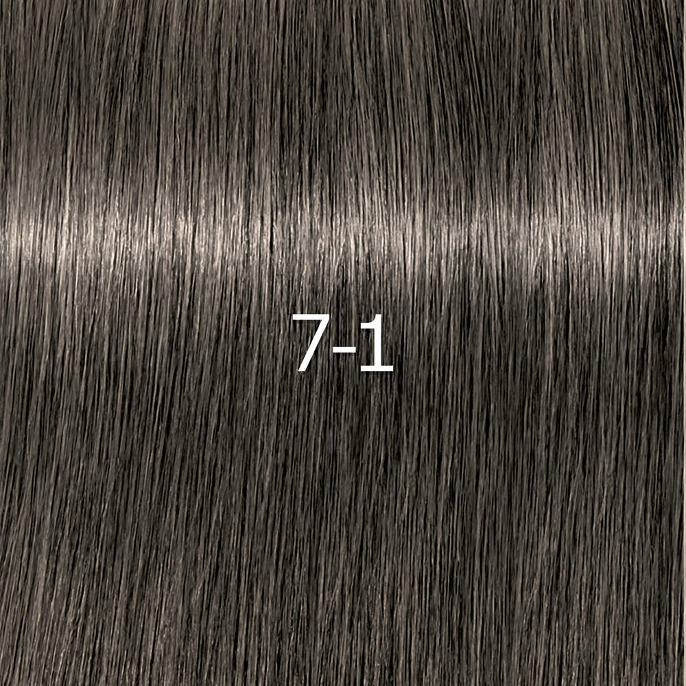 Стойкая крем-краска для волос Schwarzkopf Professional IGORA ZERO AMM, натуральный эффект, 60 мл, оттенок 7-1 — фото 7