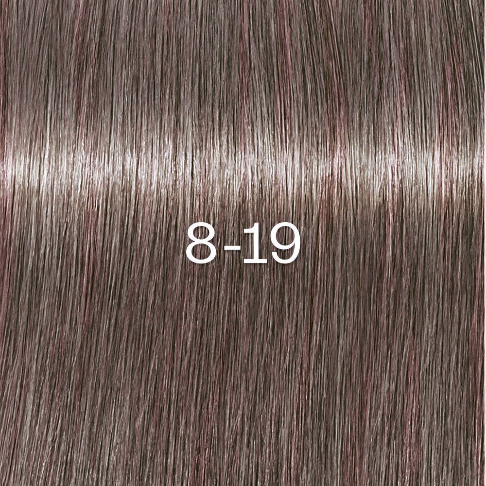 Стойкая крем-краска для волос Schwarzkopf Professional IGORA ZERO AMM, натуральный эффект, 60 мл, оттенок 8-19 — фото 2