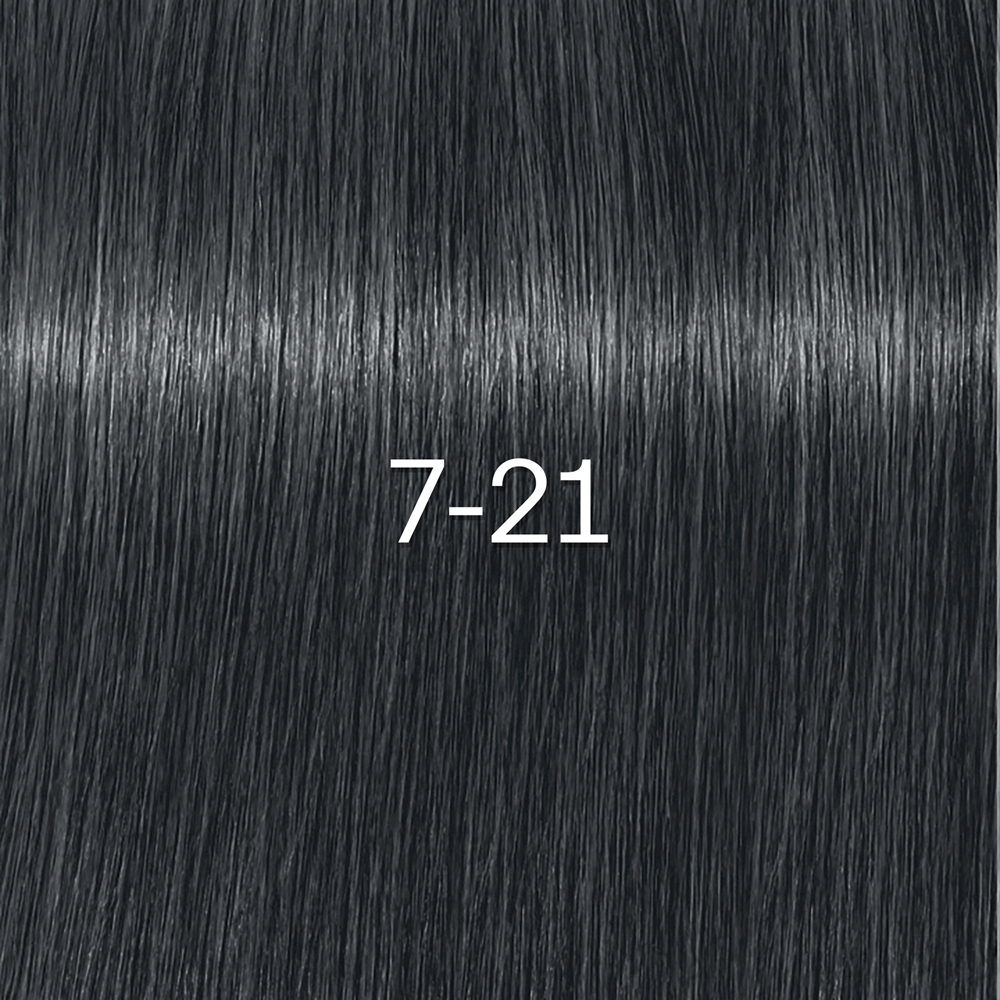 Стойкая крем-краска для волос Schwarzkopf Professional IGORA ZERO AMM, натуральный эффект, 60 мл, оттенок 7-21 — фото 2