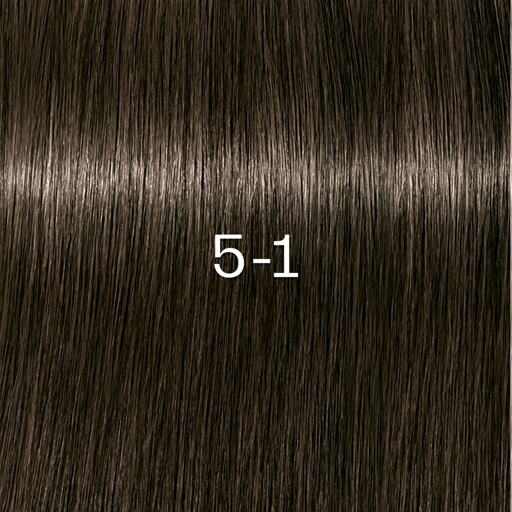 Стойкая крем-краска для волос Schwarzkopf Professional IGORA ZERO AMM, натуральный эффект, 60 мл, оттенок 5-1 — фото 2