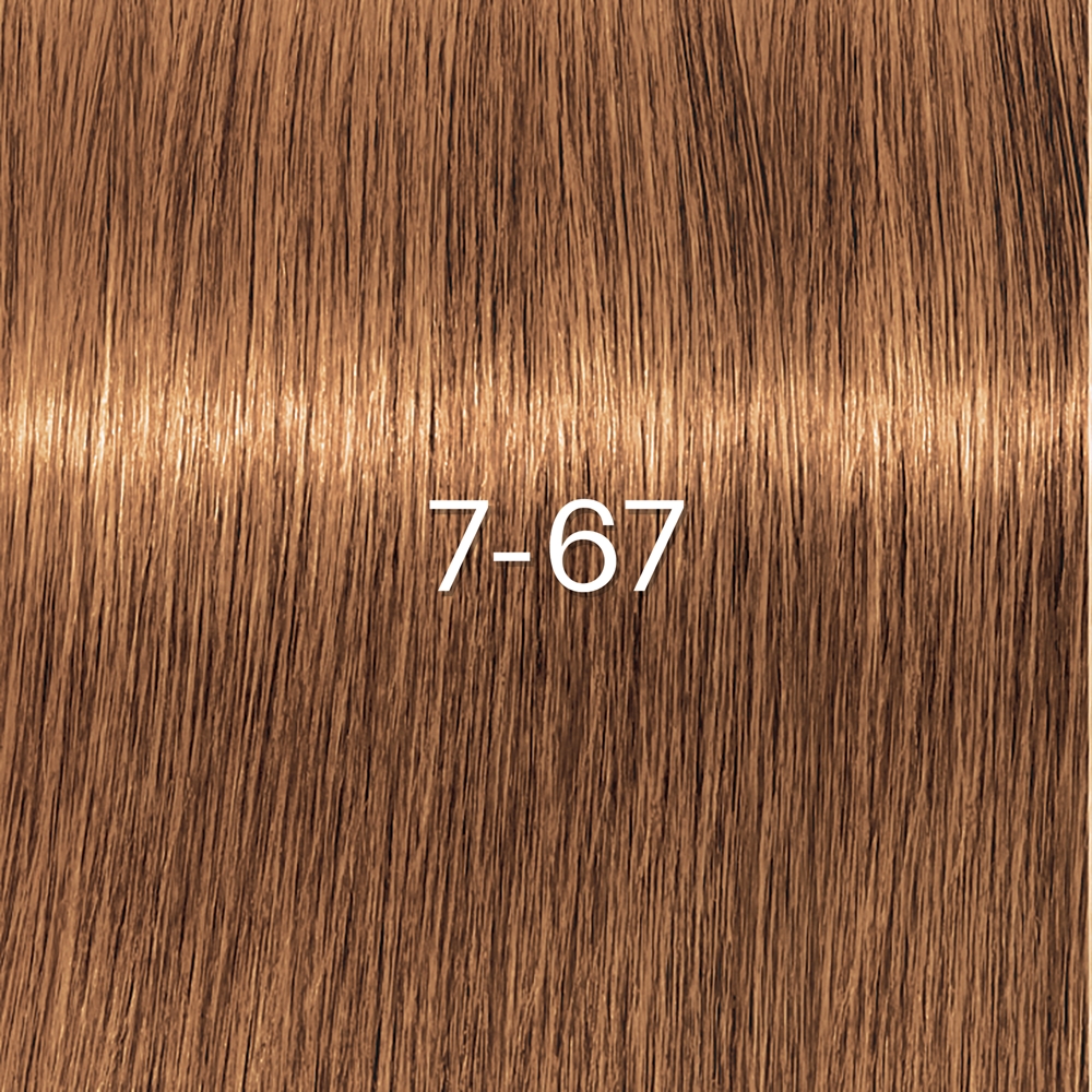 Стойкая крем-краска для волос Schwarzkopf Professional IGORA ZERO AMM, натуральный эффект, 60 мл, оттенок 7-67 — фото 7