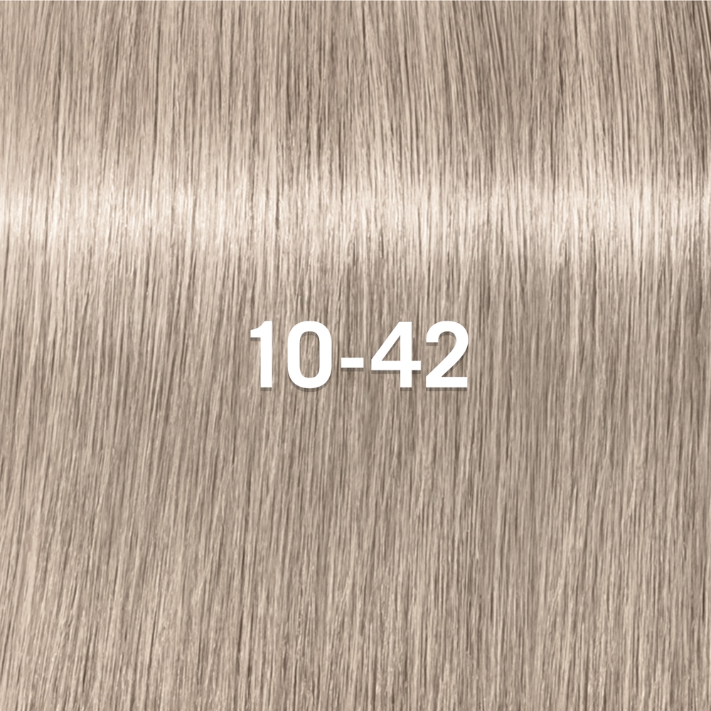 Деми-перманентная краска для волос Schwarzkopf Professional IGORA Vibrance тон в тон, 60 мл, оттенок 10-42 — фото 2