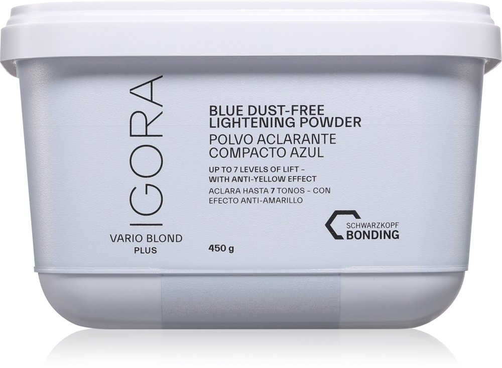 Осветляющая пудра для волос Schwarzkopf Professional IGORA Vario Blond Plus, до 7 уровней, 450 г