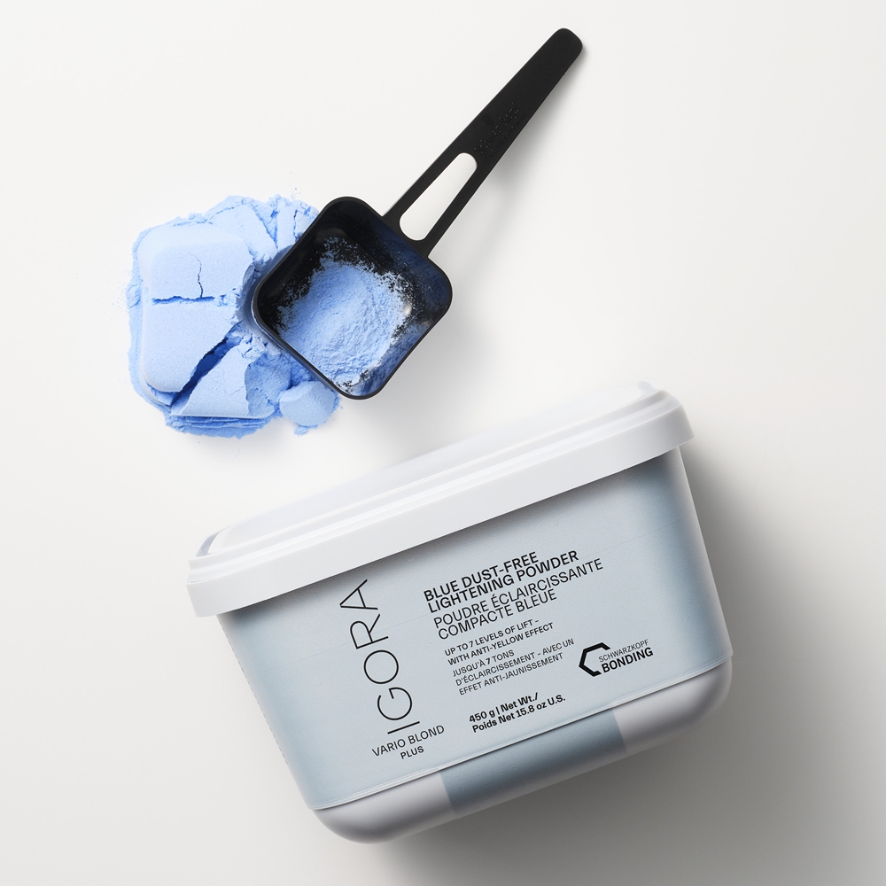 Осветляющая пудра для волос Schwarzkopf Professional IGORA Vario Blond Plus, до 7 уровней, 450 г — фото 4