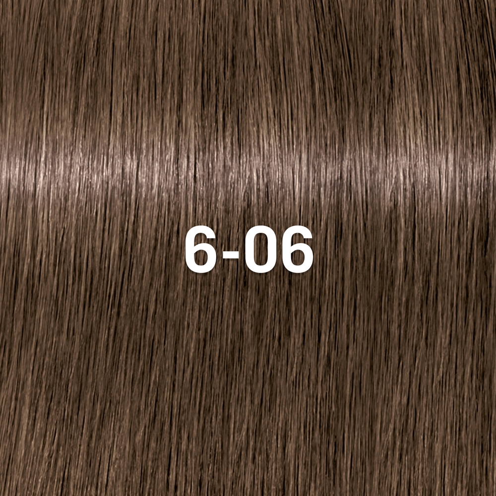 Стойкая крем-краска для волос Schwarzkopf Professional IGORA ZERO AMM, натуральный эффект, 60 мл, оттенок 6-06 — фото 2