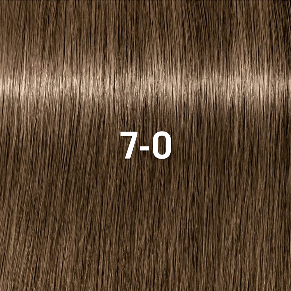 Деми-перманентная краска для волос Schwarzkopf Professional IGORA Vibrance тон в тон, 60 мл, оттенок 7-0 Medium Blonde Natural — фото 2