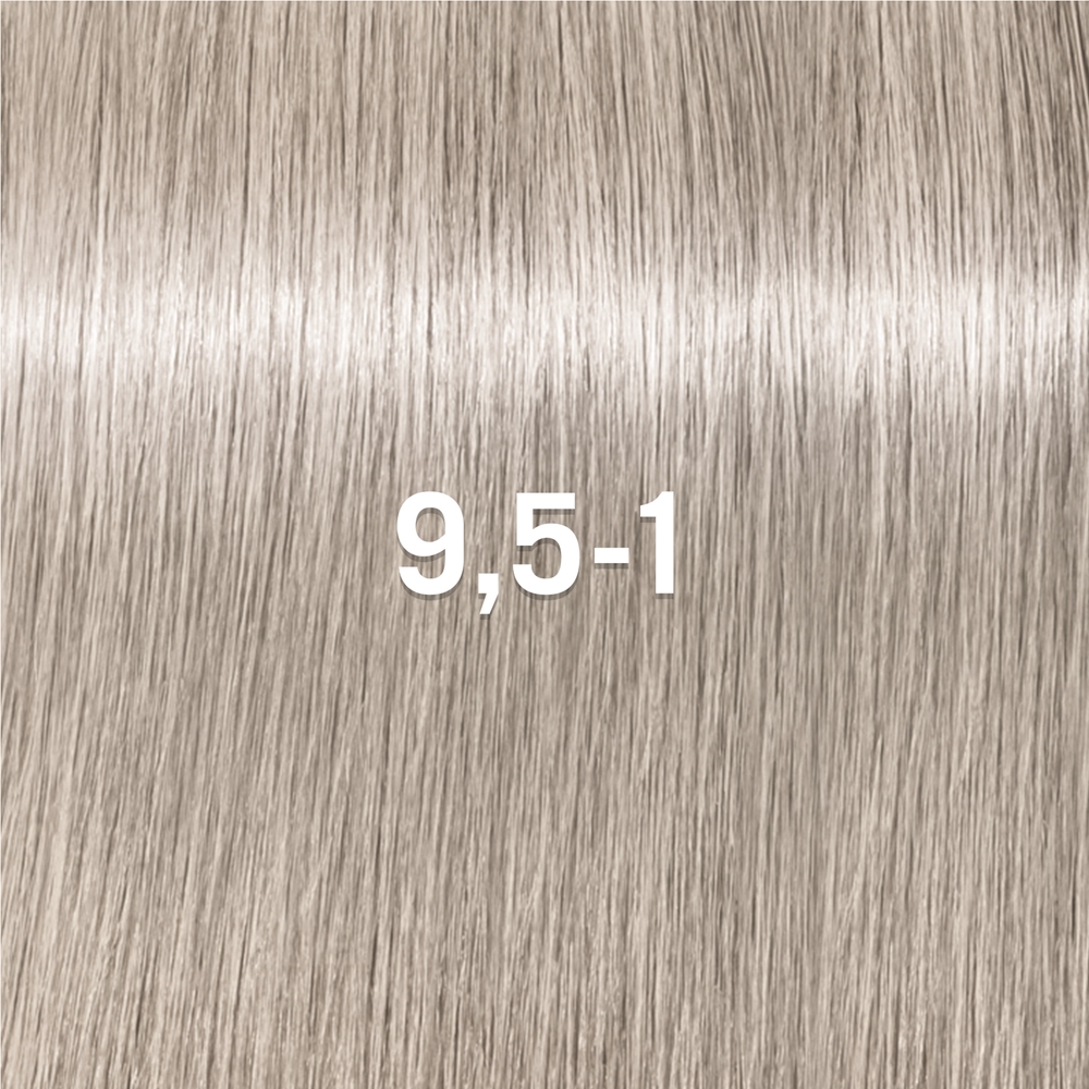 Деми-перманентная краска для волос Schwarzkopf Professional IGORA Vibrance тон в тон, 60 мл, оттенок 9,5-1 Cendré Toner — фото 2
