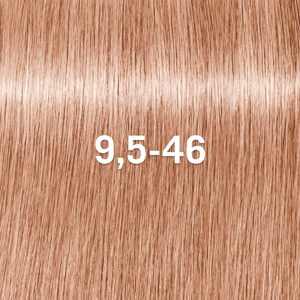 Деми-перманентная краска для волос Schwarzkopf Professional IGORA Vibrance тон в тон, 60 мл, оттенок 9,5-46 Beige Chocolate Toner — фото 2