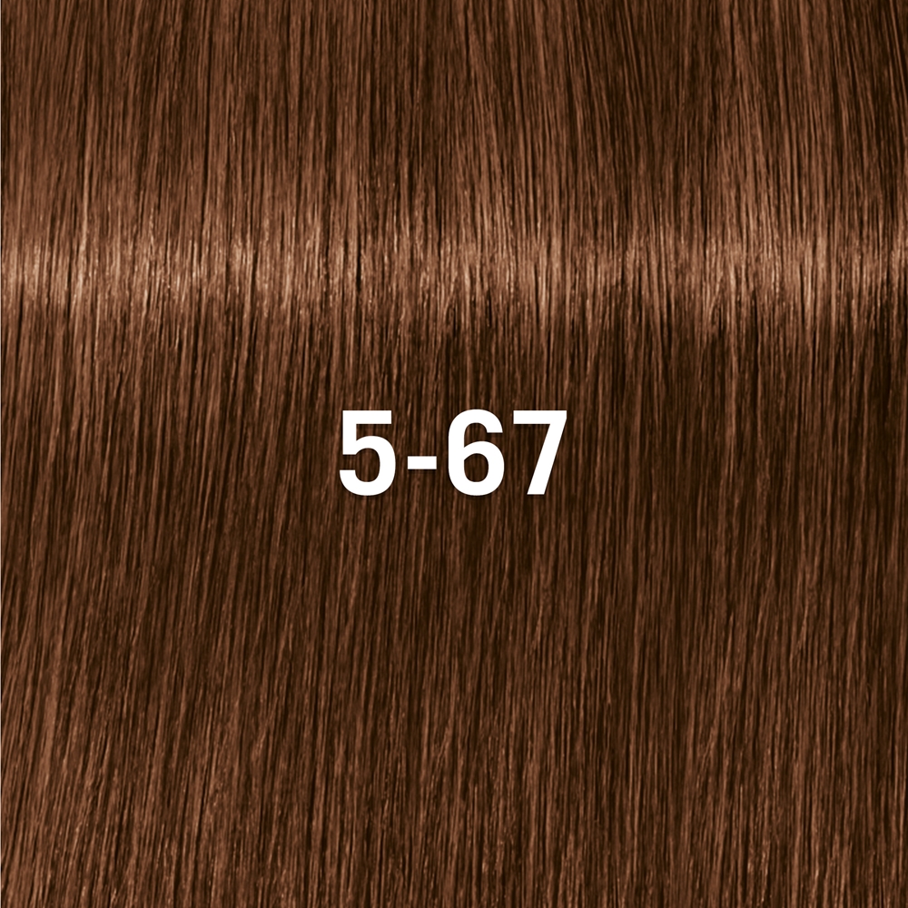 Деми-перманентная краска для волос Schwarzkopf Professional IGORA Vibrance тон в тон, 60 мл, оттенок 5-67 — фото 2