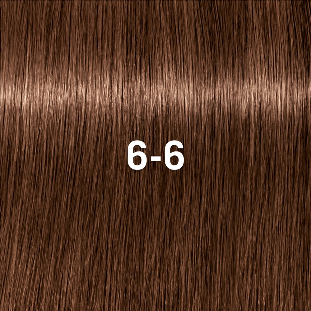 Деми-перманентная краска для волос Schwarzkopf Professional IGORA Vibrance тон в тон, 60 мл, оттенок 6-6 Dark Blonde Chocolate — фото 2