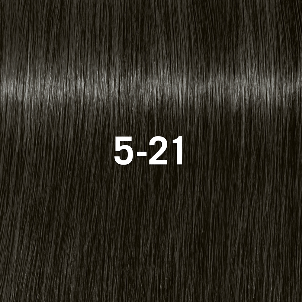 Деми-перманентная краска для волос Schwarzkopf Professional IGORA Vibrance тон в тон, 60 мл, оттенок 5-21 — фото 2