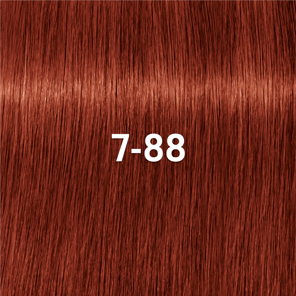 Деми-перманентная краска для волос Schwarzkopf Professional IGORA Vibrance тон в тон, 60 мл, оттенок 7-88 Medium Blonde Red Extra — фото 2