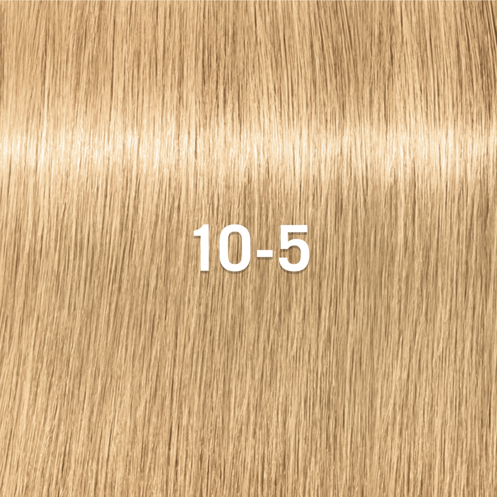 Деми-перманентная краска для волос Schwarzkopf Professional IGORA Vibrance тон в тон, 60 мл, оттенок 10-5 Gold Soft Toner — фото 2