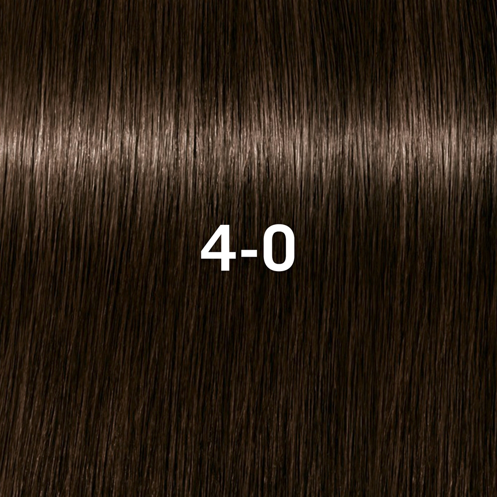 Деми-перманентная краска для волос Schwarzkopf Professional IGORA Vibrance тон в тон, 60 мл, оттенок 4-0 Medium Brown Natural — фото 2