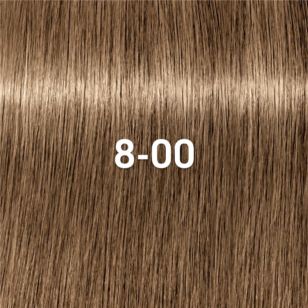 Деми-перманентная краска для волос Schwarzkopf Professional IGORA Vibrance тон в тон, 60 мл, оттенок 8-00 — фото 2