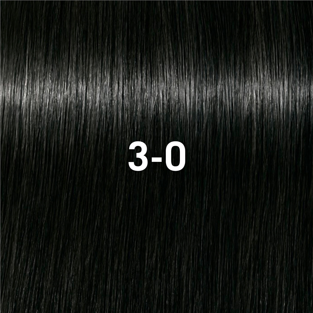 Деми-перманентная краска для волос Schwarzkopf Professional IGORA Vibrance тон в тон, 60 мл, оттенок 3-0 Dark Brown Natural — фото 2