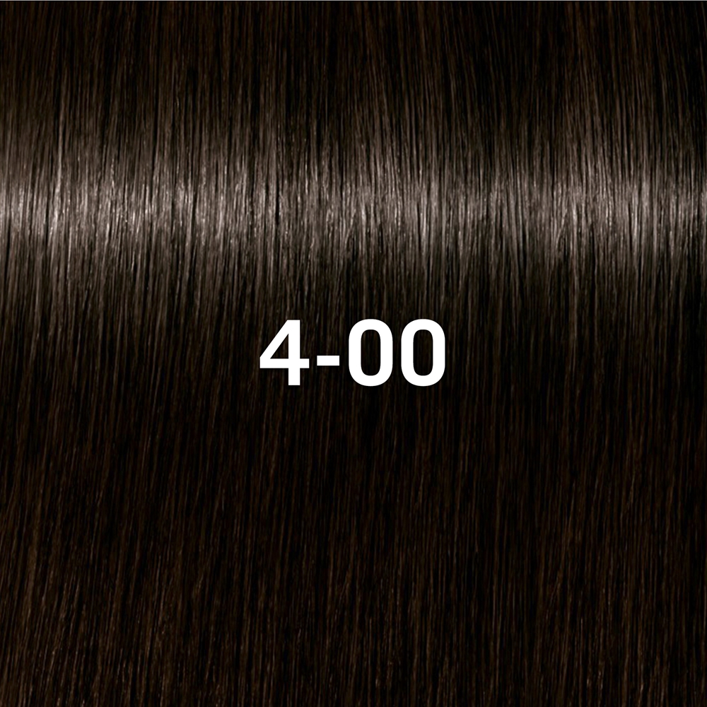 Деми-перманентная краска для волос Schwarzkopf Professional IGORA Vibrance тон в тон, 60 мл, оттенок 4-00 — фото 2