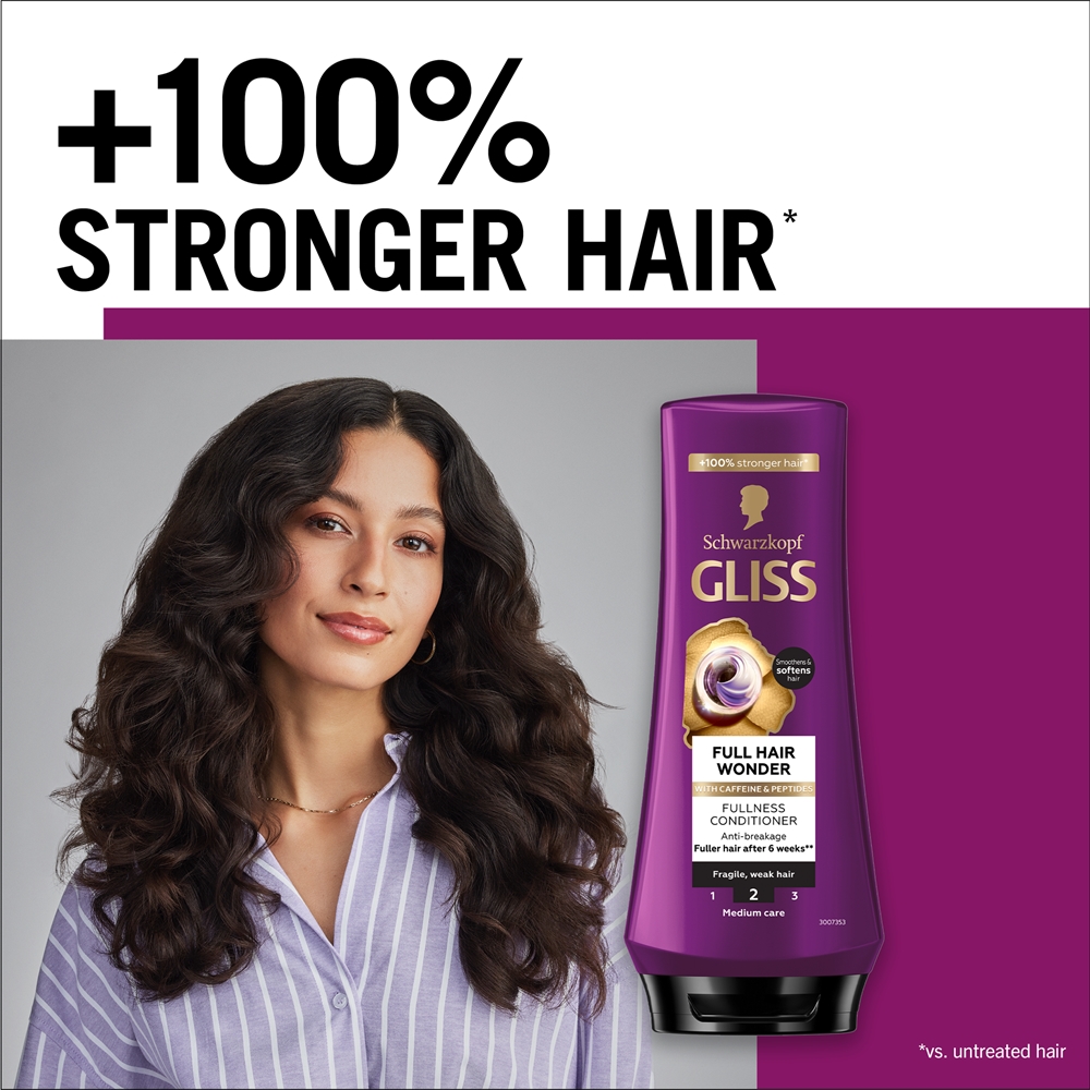 Schwarzkopf Gliss Full Hair Wonder regenerierender Balsam für brüchiges Haar | Notino
