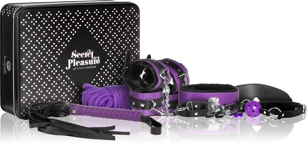 Secret play Secret Bondage 8 Pieces Set BDSM toys Purple | notino.co.uk