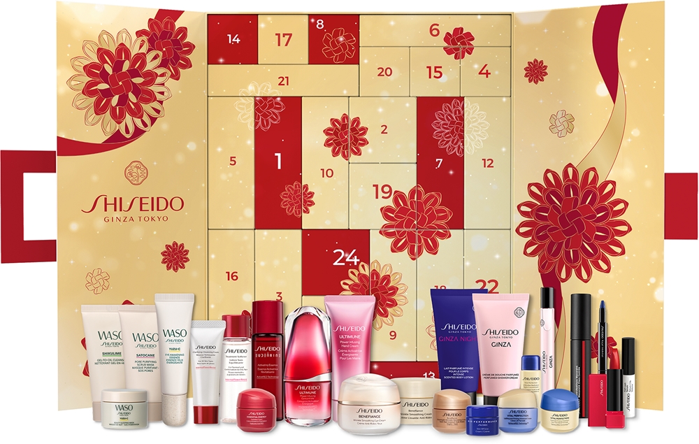 Shiseido Advent Calendar 2024 kalendarz adwentowy notino.pl