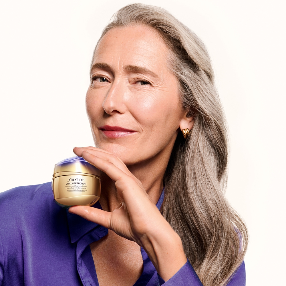 Shiseido Vital Perfection Concentrated Supreme Cream stärkende Creme ...