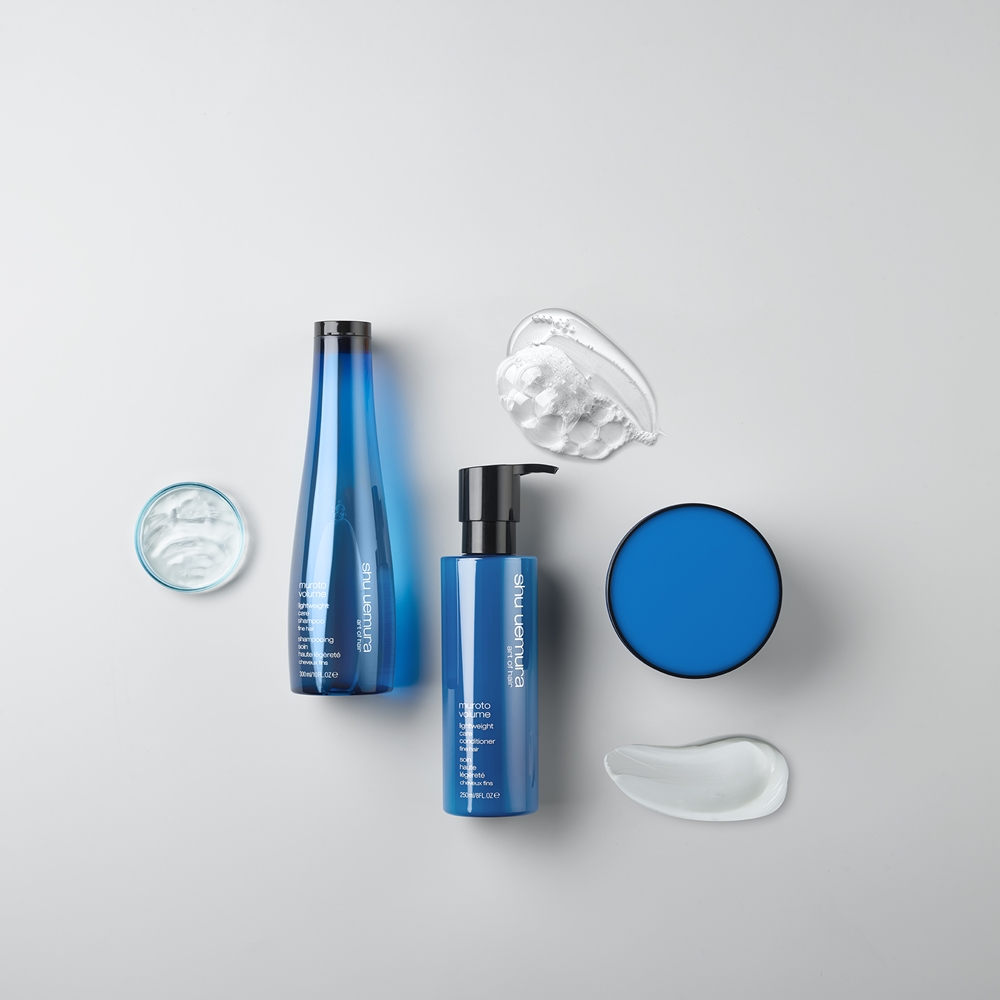 Кондиционер для волос Shu Uemura Muroto Volume для объёма, с морской водой, 250 мл z minerałami morskimi — фото 5