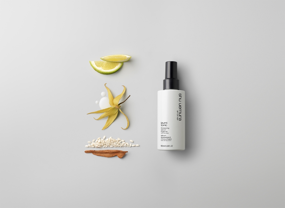 Сыворотка для волос Shu Uemura Izumi Tonic несмываемая, с рисовой водой и аминокислотами, 90 мл — фото 3