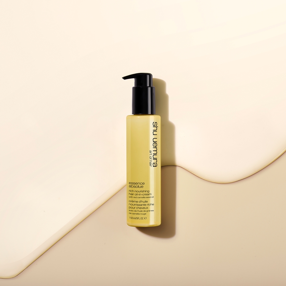 Крем для волос Shu Uemura Essence Absolue питательный, с маслом камелии, 150 мл — фото 2