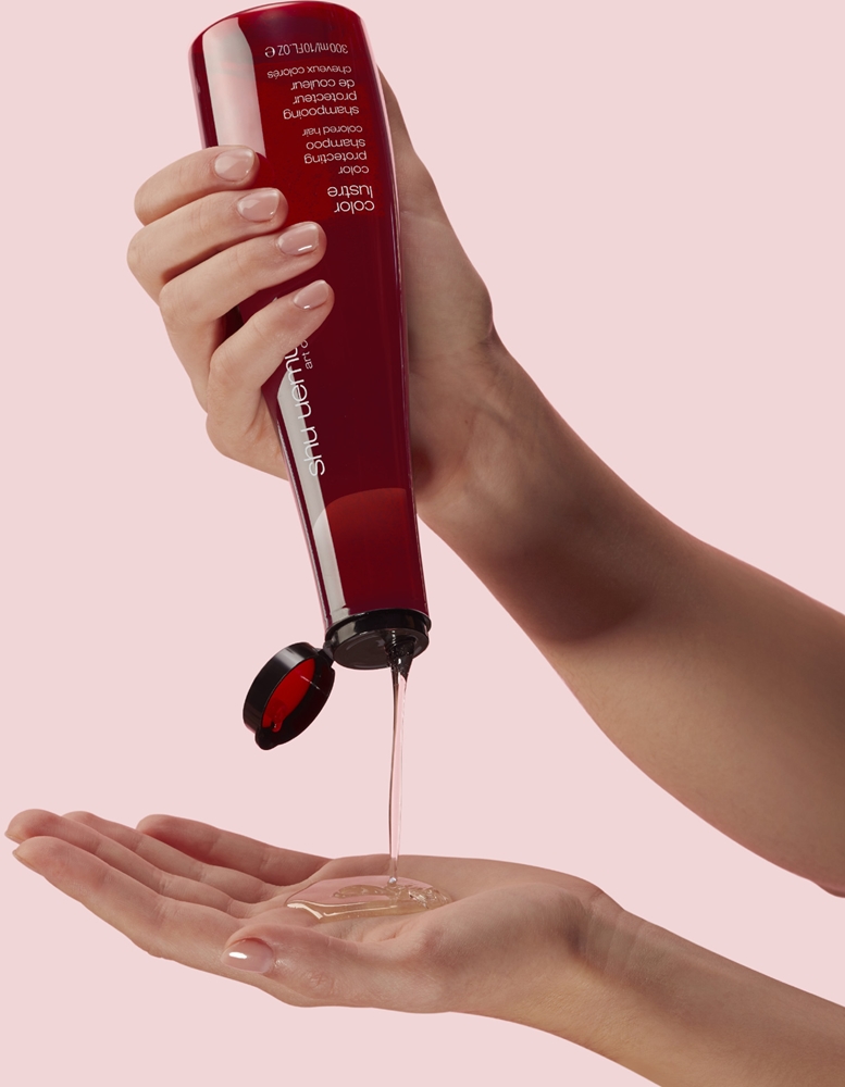 Шампунь для волос Shu Uemura Color Lustre для окрашенных волос, с ниацинамидом, 300 мл — фото 5