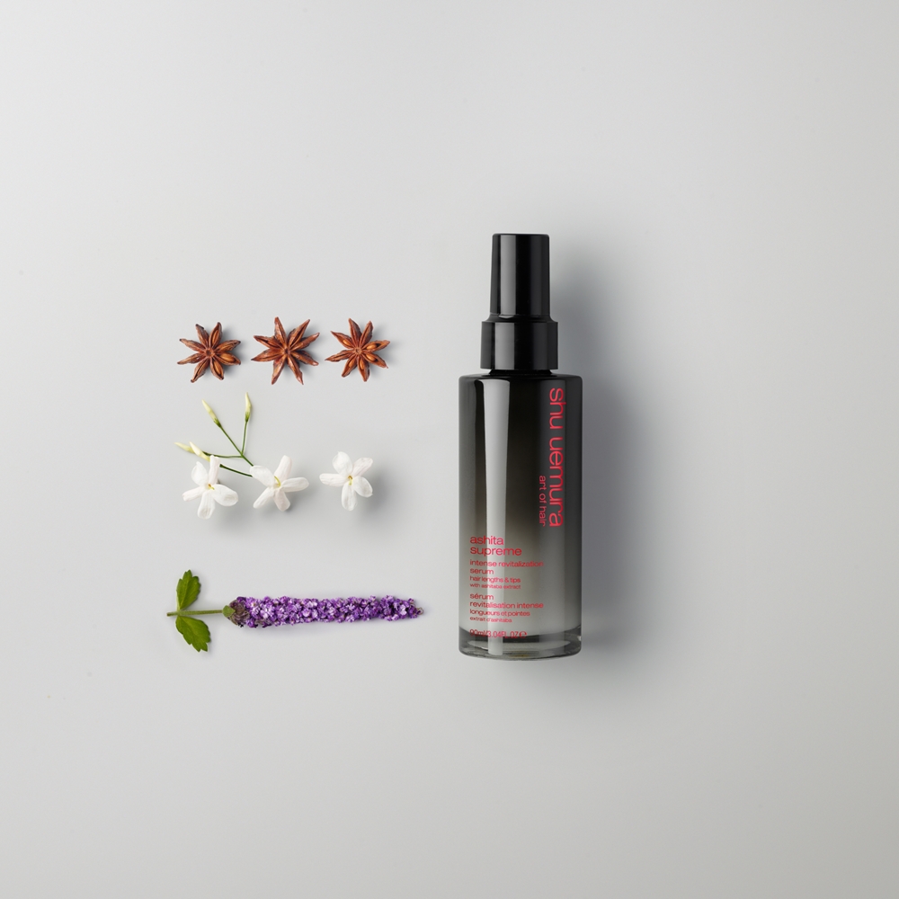 Сыворотка для волос Shu Uemura Ashita Supreme несмываемая, с экстрактом ашитабы, 90 мл — фото 5