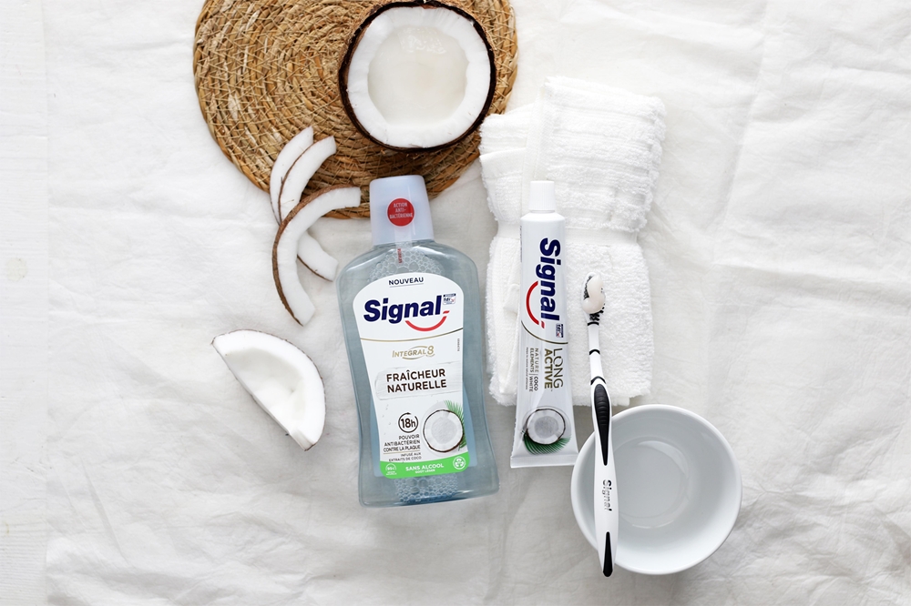 Signal Natural Elements Coco bain de bouche pour une protection