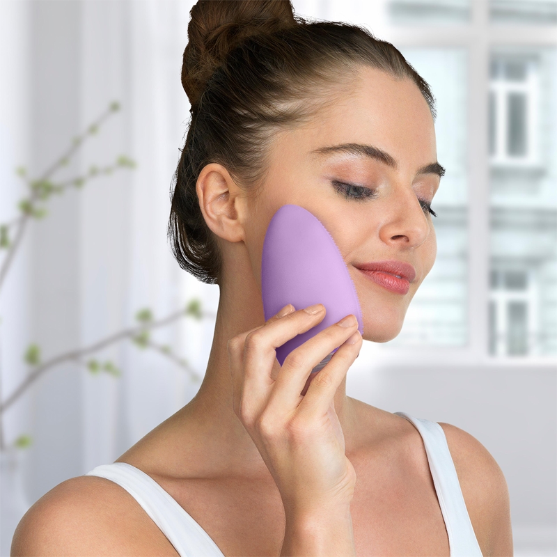 Щётка очищающая Silk'n Bright для лица, глубокое очищение, 1 шт purple — фото 2