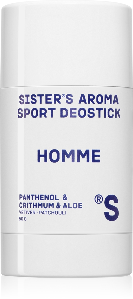 Дезодорант-стик Sister's Aroma Homme Sport Deostick с пантенолом, для мужчин, 50 г