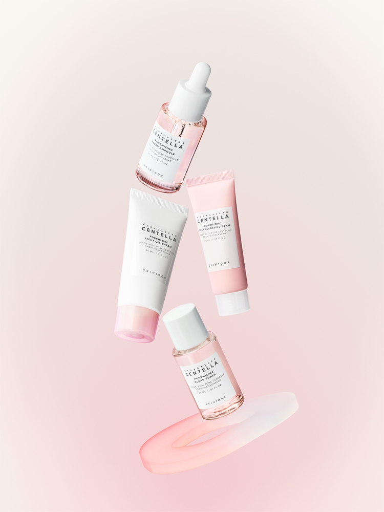 Набор для ухода за лицом SKIN1004 Madagascar Centella Poremizing Travel Kit дорожный, для сужения пор — фото 5