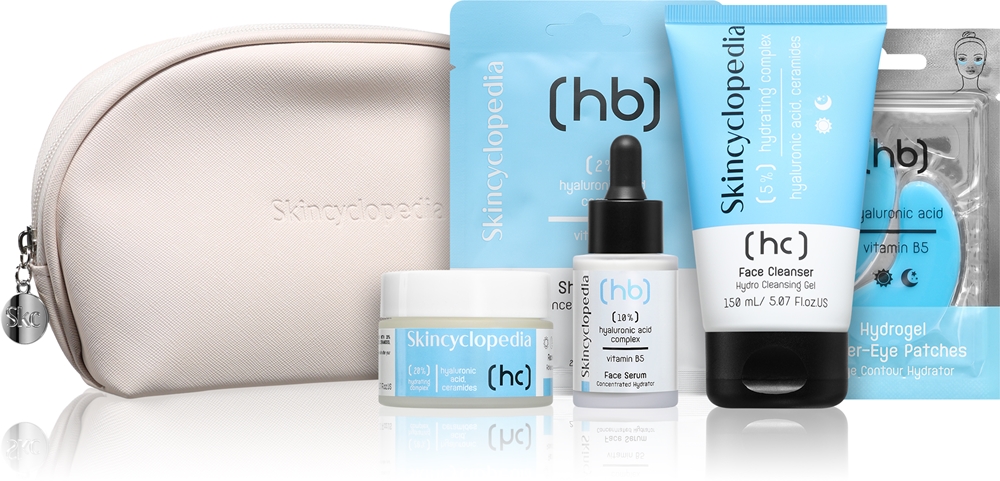 Набор для увлажнения лица Skincyclopedia Hydration Routine из пяти средств